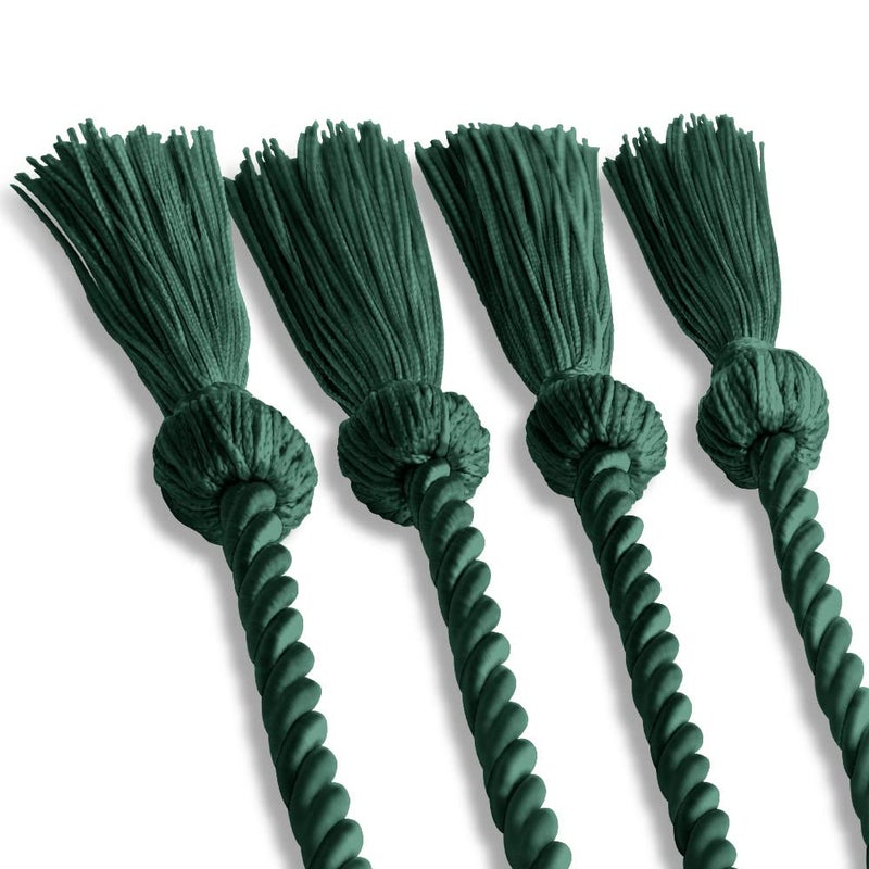 Endea Graduation Double Honor Cord (Hunter Green) - Image 4